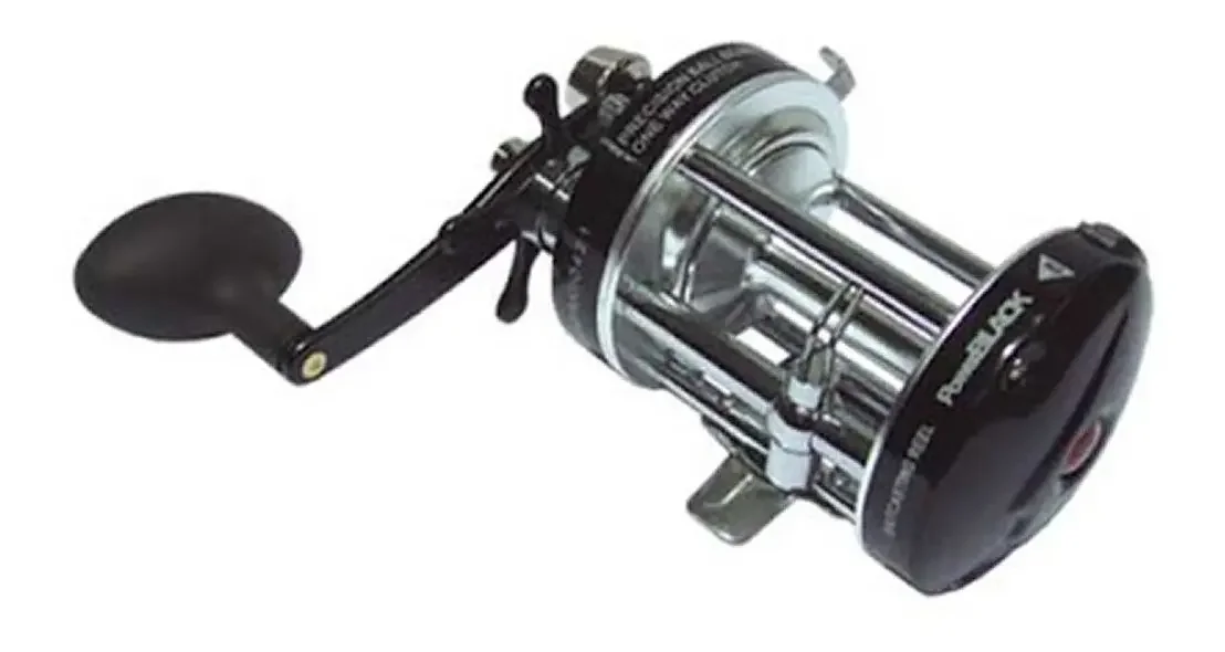 Reel Rotativo Lexus Power Black, Manija Derecha