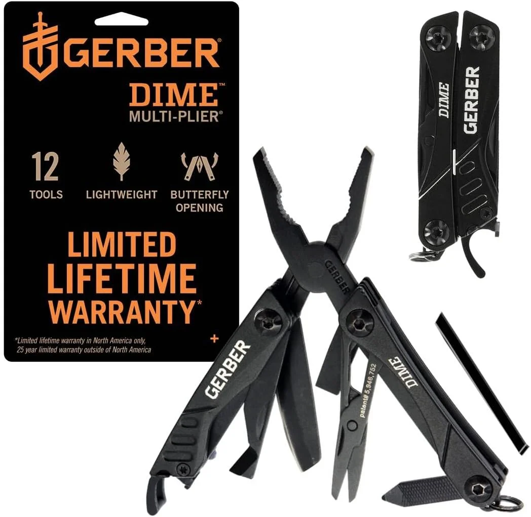 Gerber Multiherramienta con 12 funciones, Dime Pocket ...