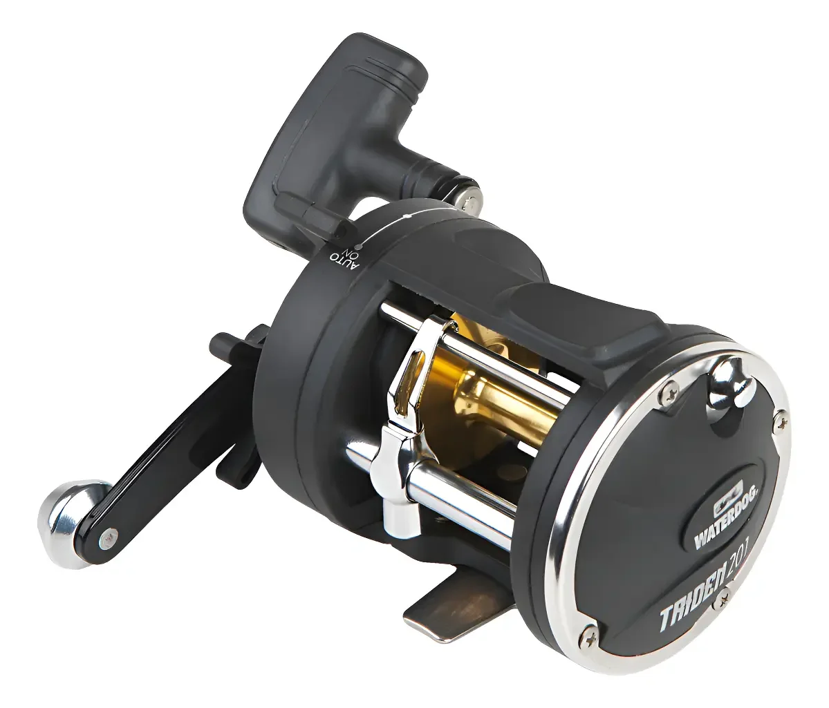Reel Rotativo Waterdog Triden 201 Pesca Pesada Embarcado