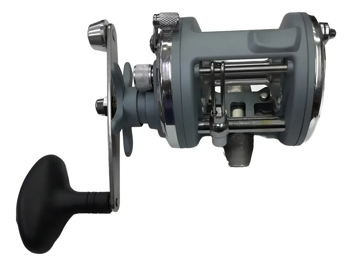Reel Rotativo Cougar Omega 405 Rt 5 Rul Car Metalico Derecho