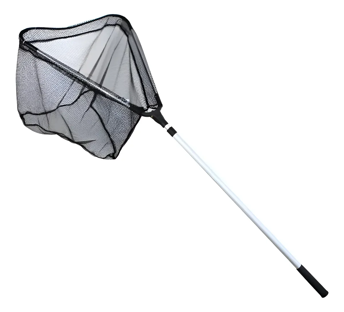 Copo De Pesca Plegable Y Extensible Aluminio 1.5m