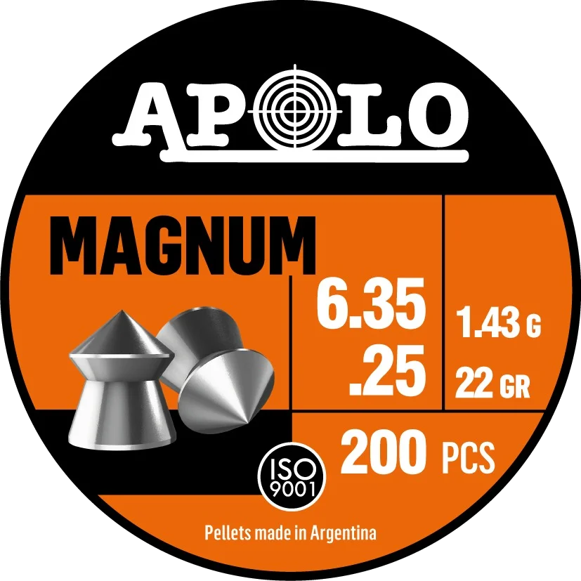Balines Apolo PREMIUM - MAGNUM 6.35