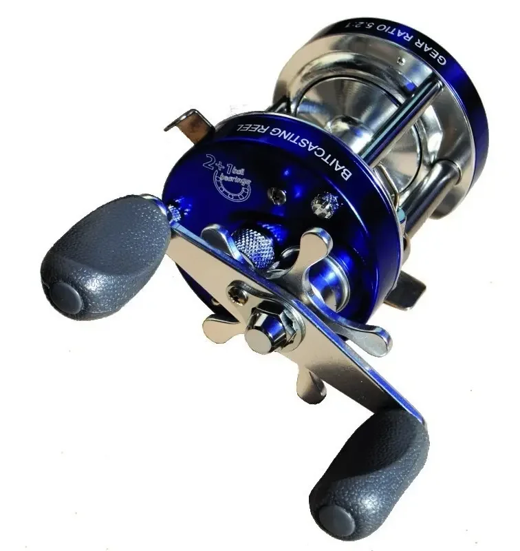 Reel Rotativo Flounder Crono Cb50 Pesca Variada