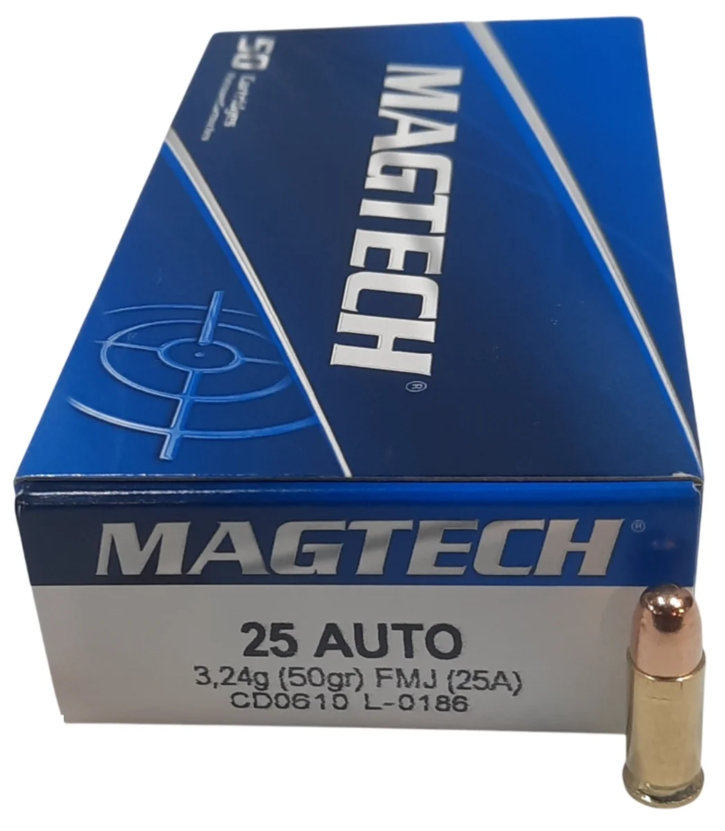 Municion 25AUTO 50gr  FMJ