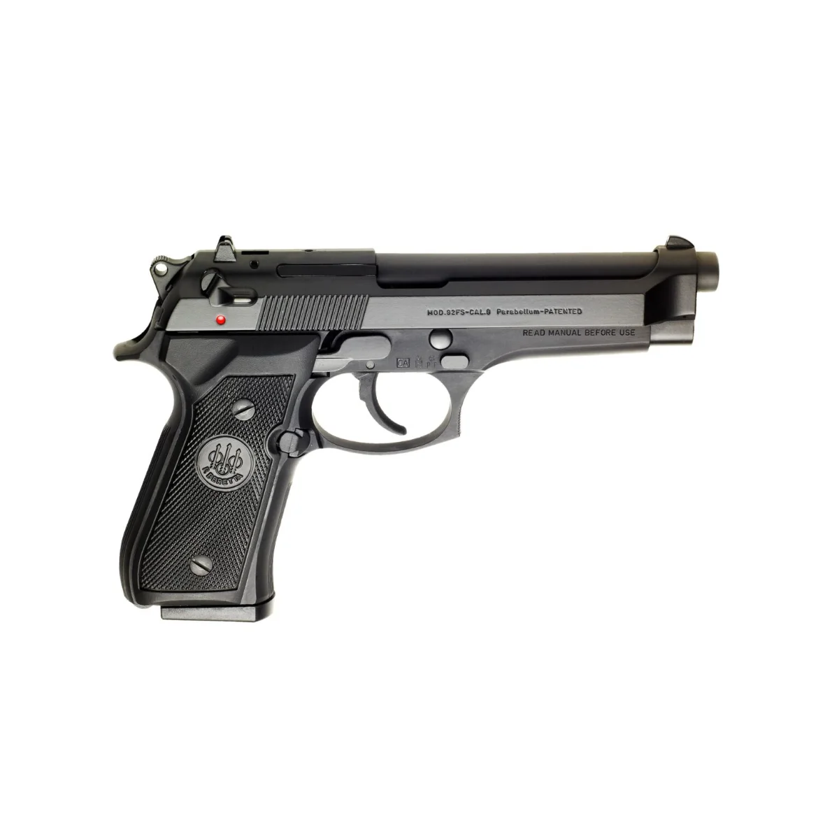 Pistola Beretta 92FS prueba