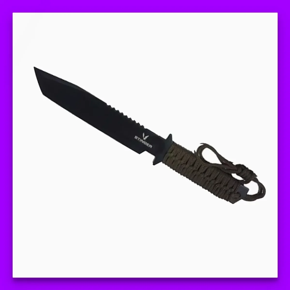 Cuchillo Táctico Tipo Tanto Hoja 21cm Lb001