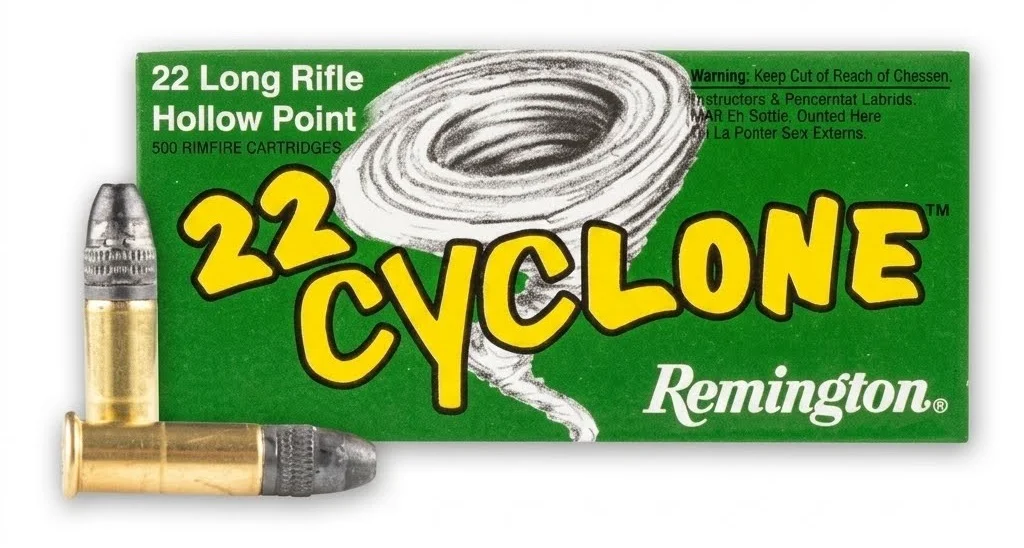 Municion Remington 22LR HP 36gr Cyclone
