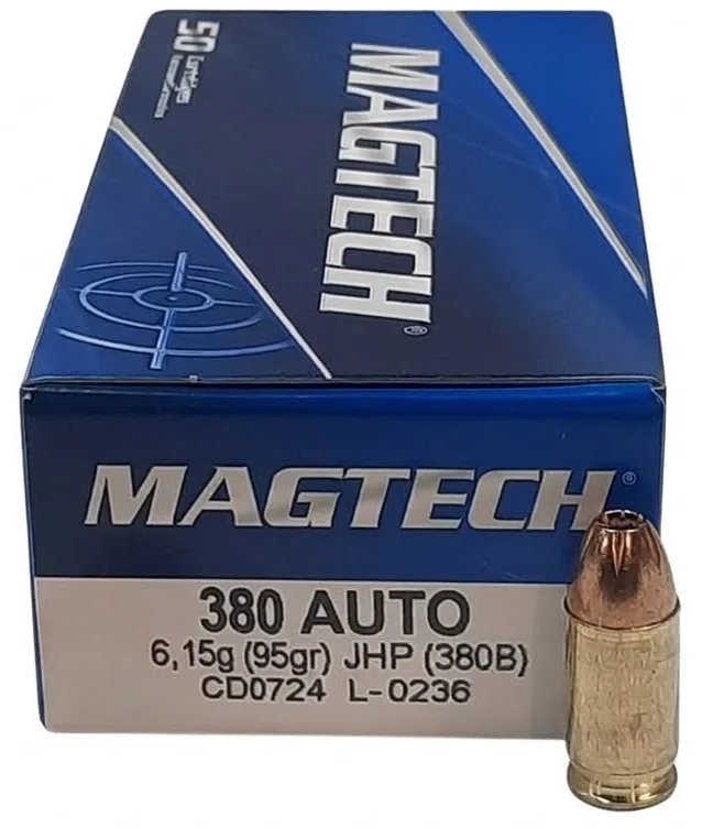 Municion 380AUTO 95gr  JHP