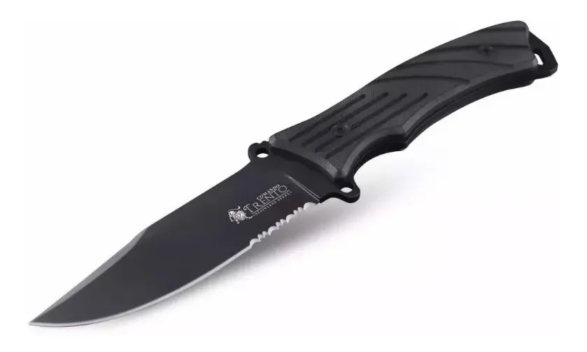 Cuchillo Comando Black Zytel Trento 131674