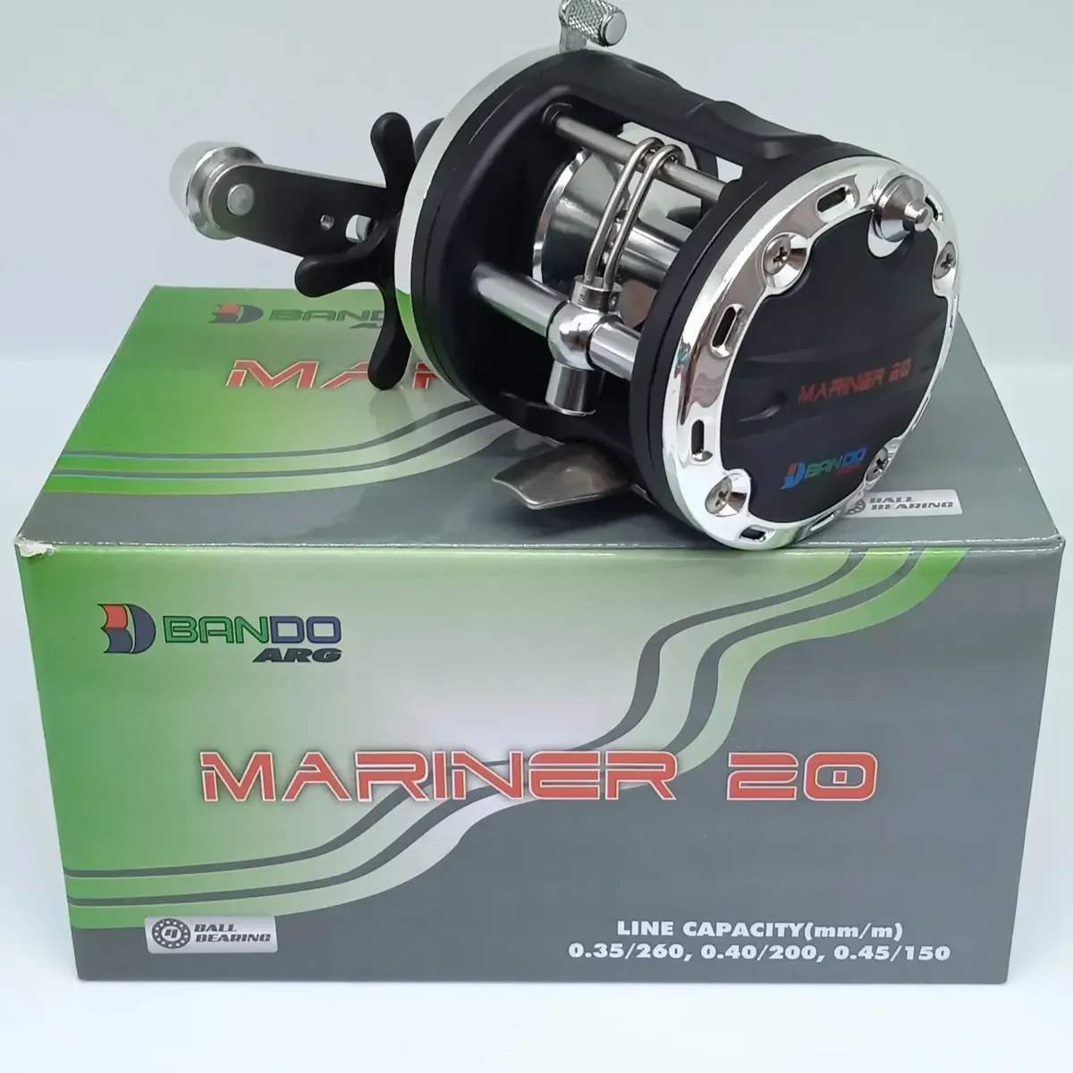 Reel Rotativo Bando Mariner 20 Ideal Embarcado
