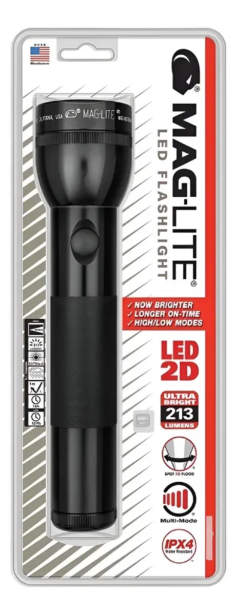Linterna Led Maglite 213 Lúmenes 412 Metros 2 Celdas.
