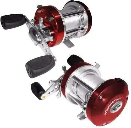 Reel Rotativo Spinit Mariner 6000 Perfil Alto Freno Centrífugo Magnético