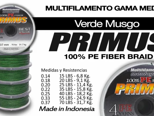 Multifilamento Montague Primus