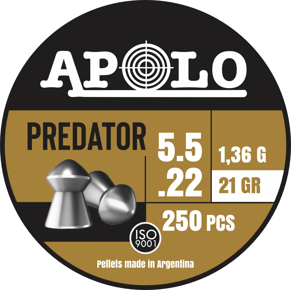 Balines Apolo PREMIUM - Predator 5.5 x250