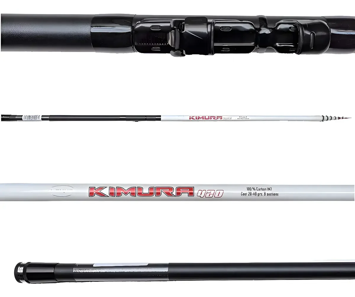Caña Lexus Kimura Telescopica Peje Rotativo/frontal