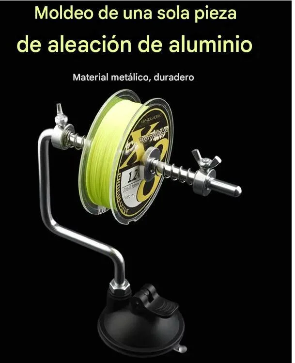 Carga nylon metálico Reel Bobina Rotativo Frontal