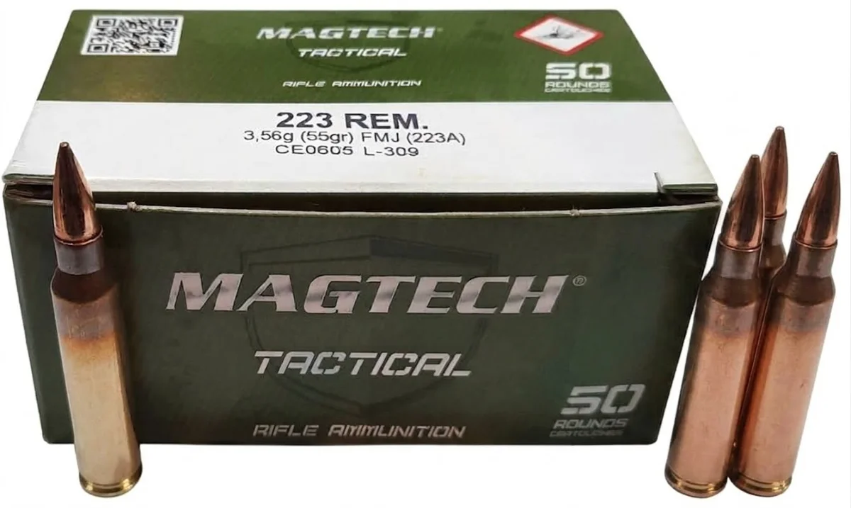 Municion Magtech 223Rem 55gr  FMJ