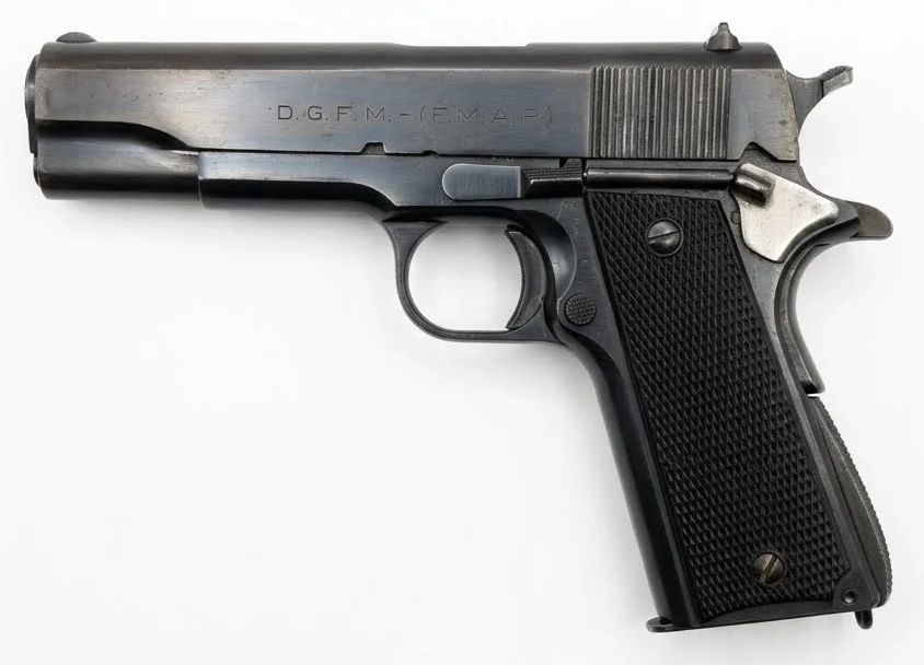 Pistola FM modelo Argentino 1927 - 45 ACP - (sistema Colt) - con CUIM
