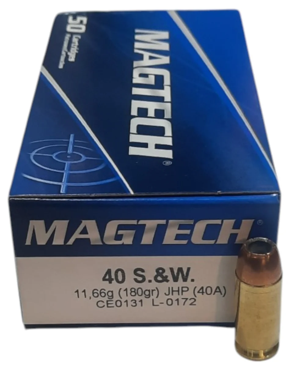 Municion 40S&W 180gr  JHP