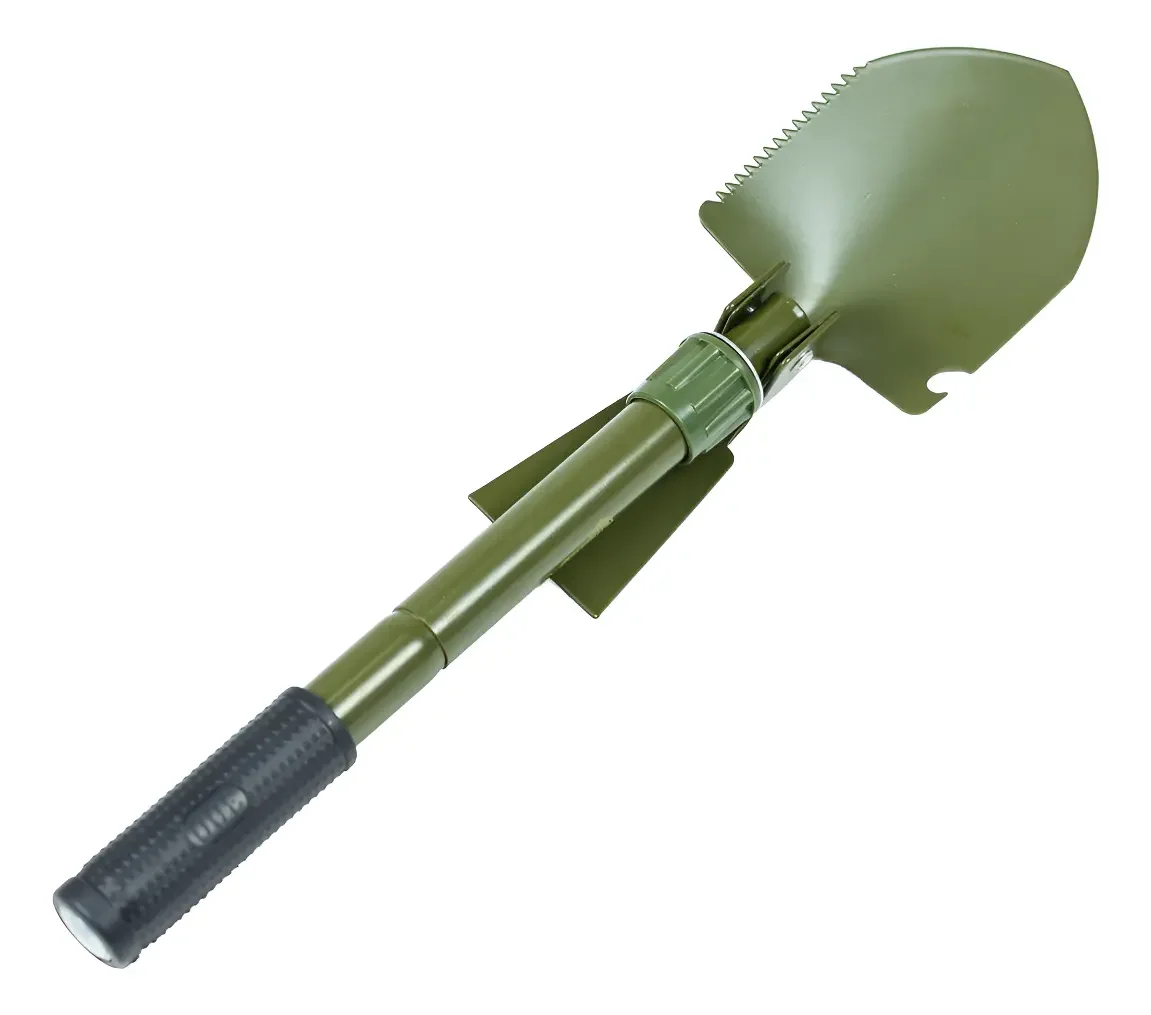 Pala Con Pico Plegable Con Funda Para Camping Multiuso