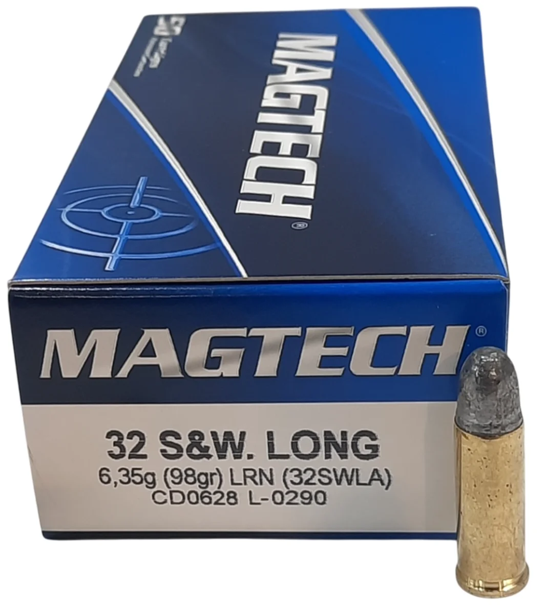 Municion 32SW Long 98gr  LRN